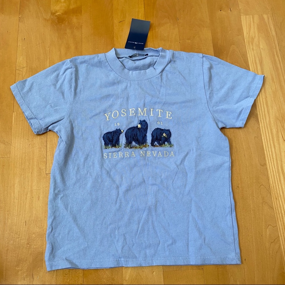 Brandy Melville Helen Yosemite Bear Graphic NWT